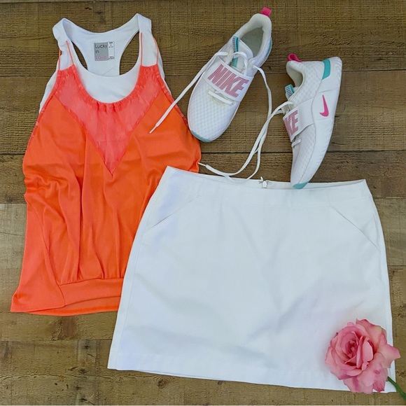 PGA Tour Pants - PGA TOUR Golf SKORT - All White